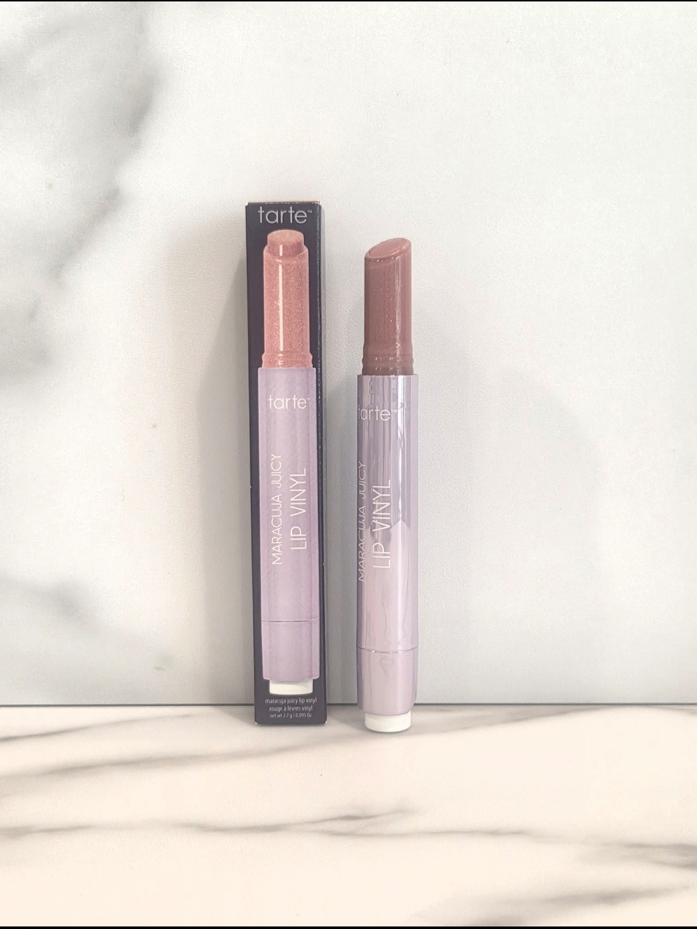 TARTE Maracuja Juicy Lip Vinyl In Shimmering Daisy (Shimmering Pink Mauve) - NIB
